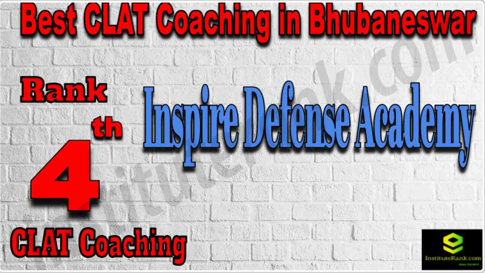 Rank 4 Best CLAT Coaching in Bhubaneswar