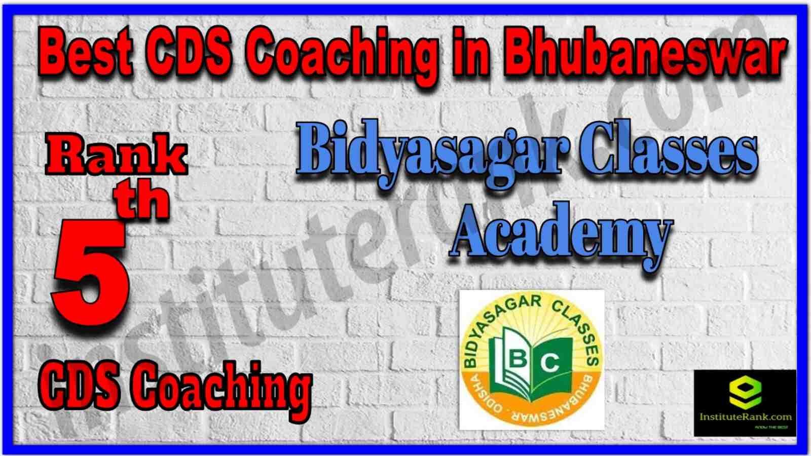 Rank 5 Best CDS Coaching in Bhubaneswar