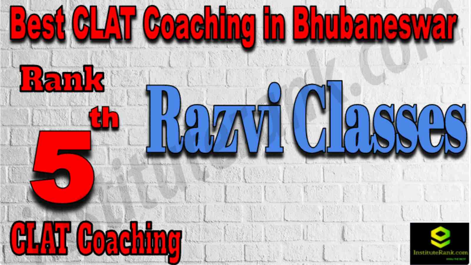 Rank 5 Best CLAT Coaching in Bhubaneswar