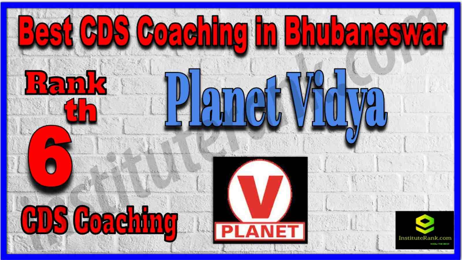 Rank 6 Best CDS Coaching in Bhubaneswar