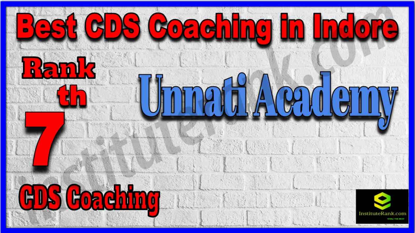 Rank 7 Best CDS Coaching in Indore