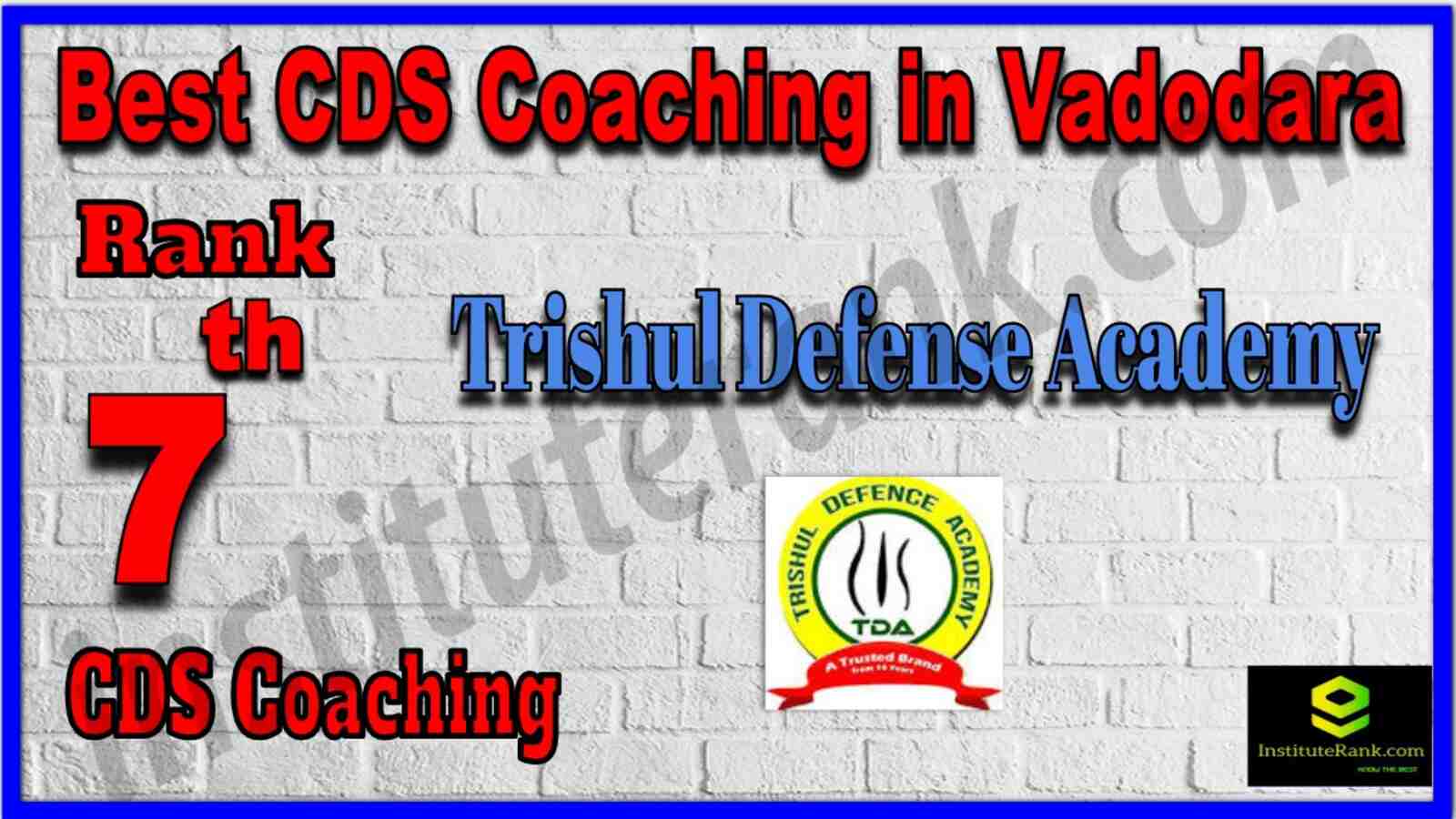 Rank 7 Best CDS Coaching in Vadodara
