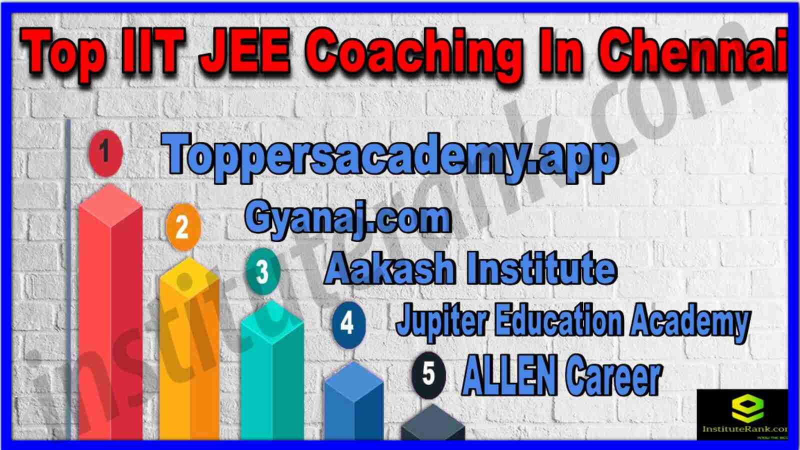 Top 10 IIT JEE Coaching in Chennai