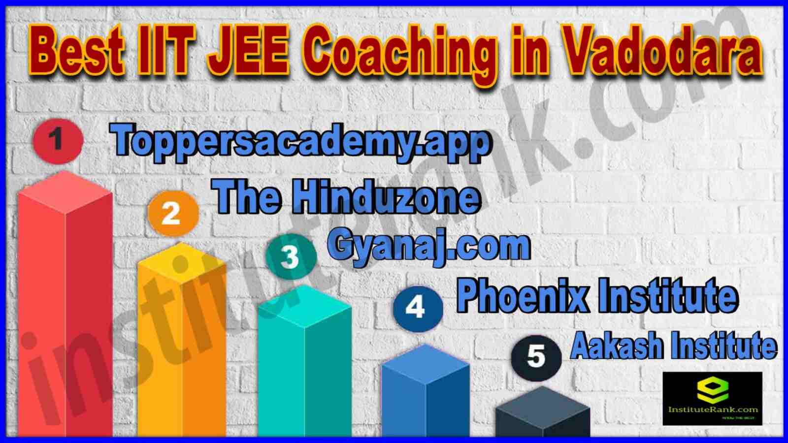 Best IIT JEE Coaching in Vadodara 2022
