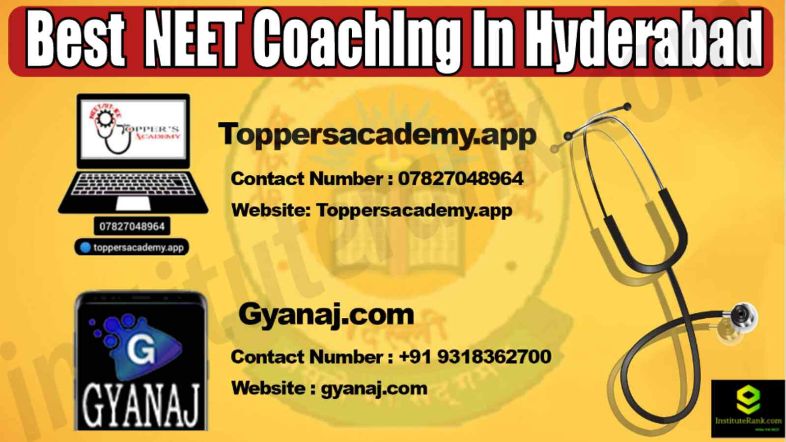 Best 10 NEET Coaching in Hyderabad