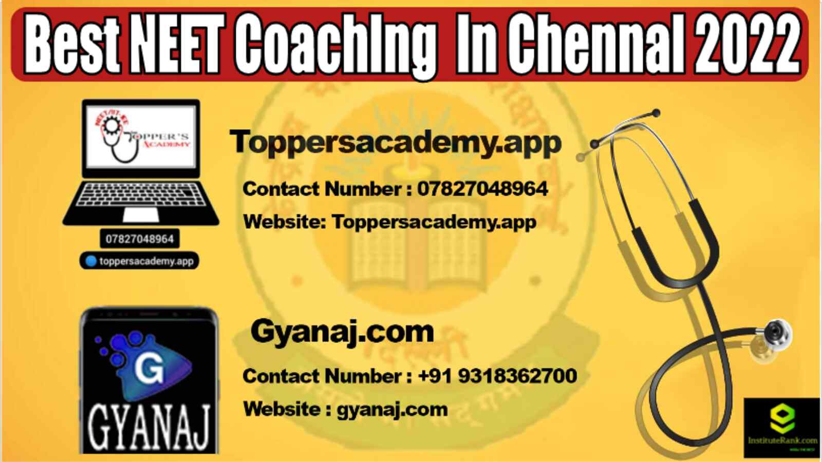 Best NEET coaching in Chennai 2022