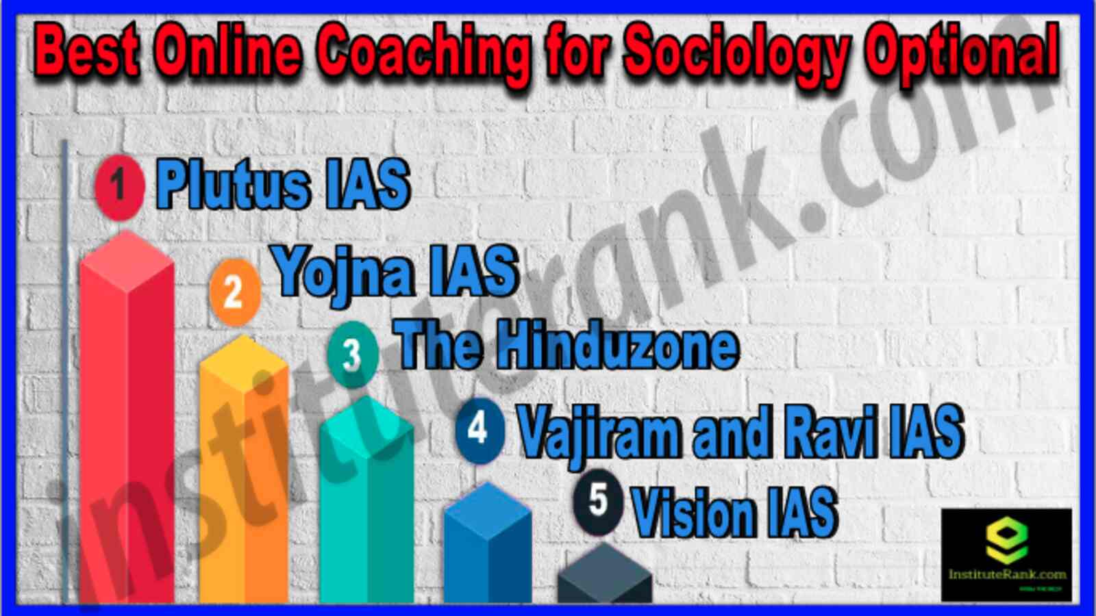 Best Online Coaching for Sociology Optional