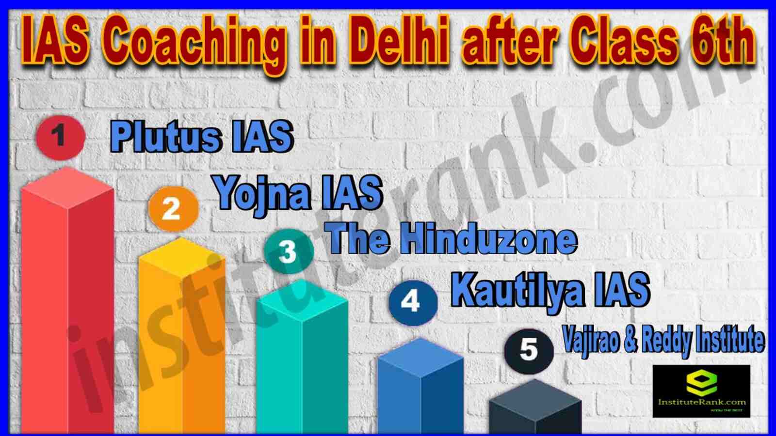 IAS coaching in Delhi after Class 6th