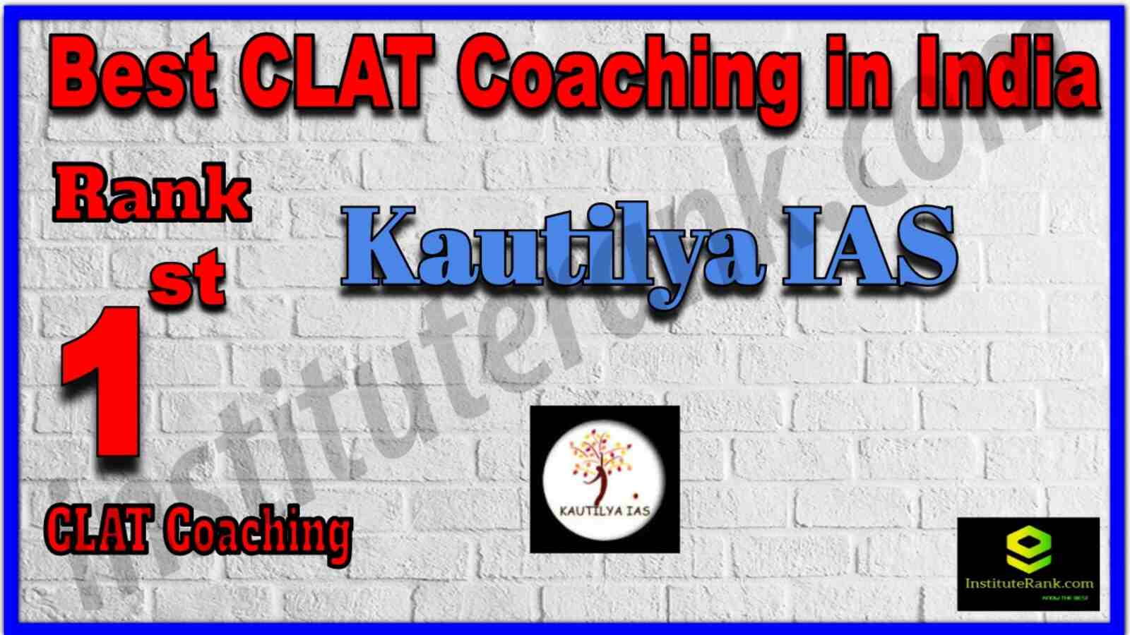 Rank 1 Best CLAT Coaching in India