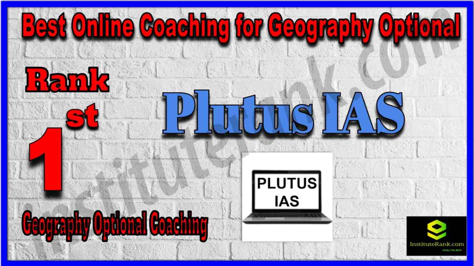 Rank 1 Best Online Coaching for Geography Optional