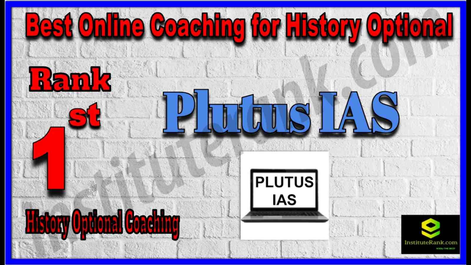 Rank 1 Best Online Coaching for History Optional