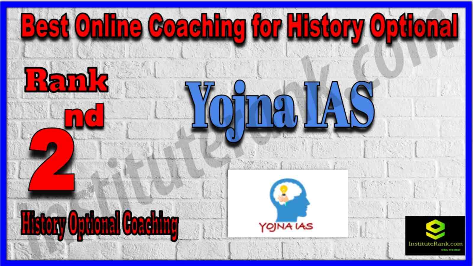 Rank 2 Best Online Coaching for History Optional