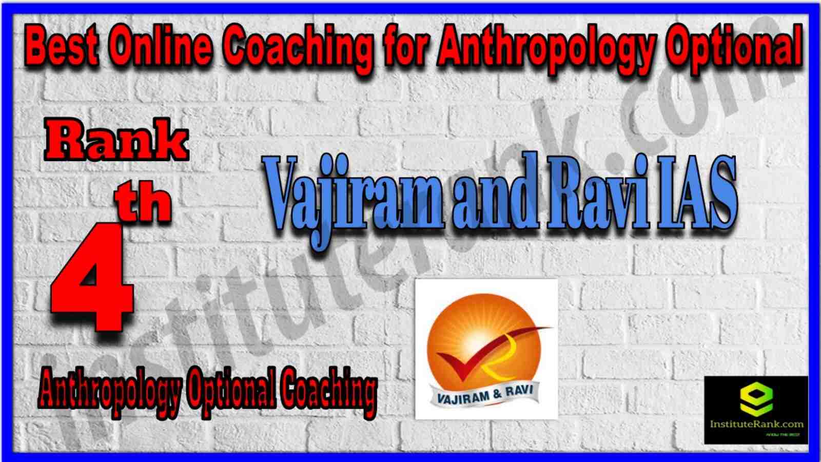 Rank 4 Best Online Coaching for Anthropology Optional