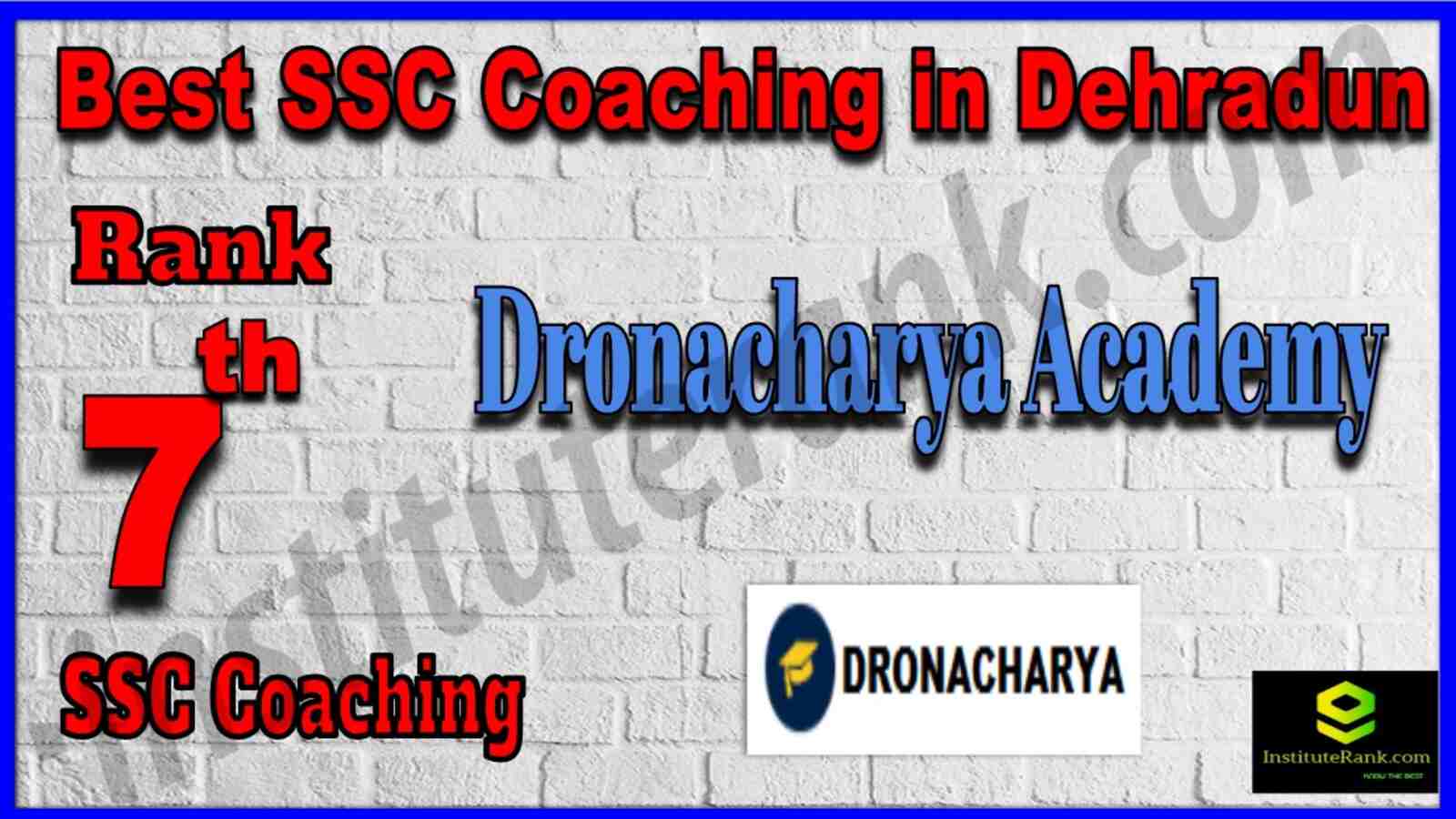 Rank 7 Best SSC Coaching in Dehradun 2022