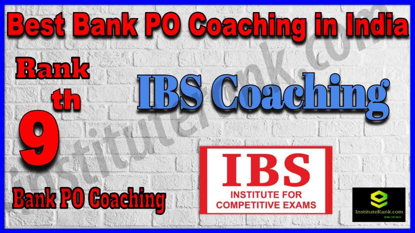 Rank 9 Best Bank PO Coaching in India