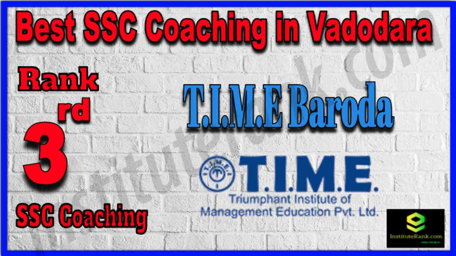 3rd Best SSC Coaching in Vadodara 