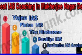 Best IAS Coaching in Mukherjee Naga