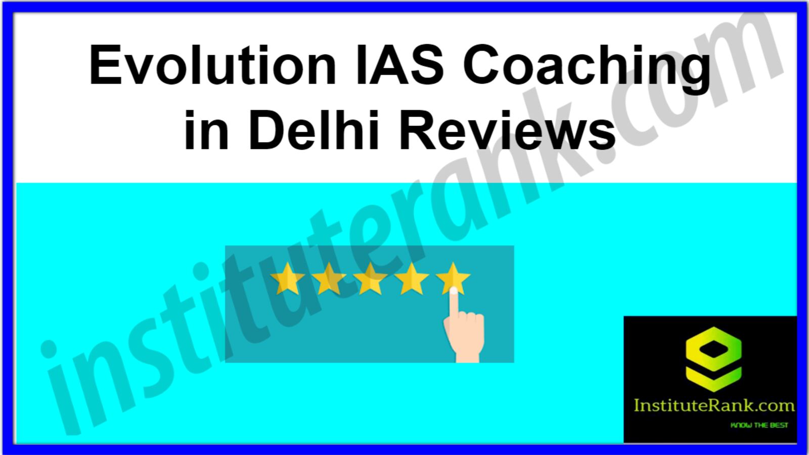 Evolution IAS Coaching in Delhi