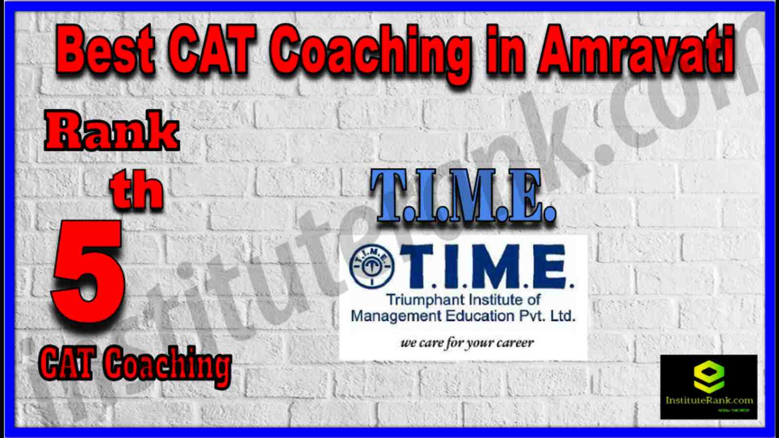 Rank 5 Best CAT Coaching in Amravati