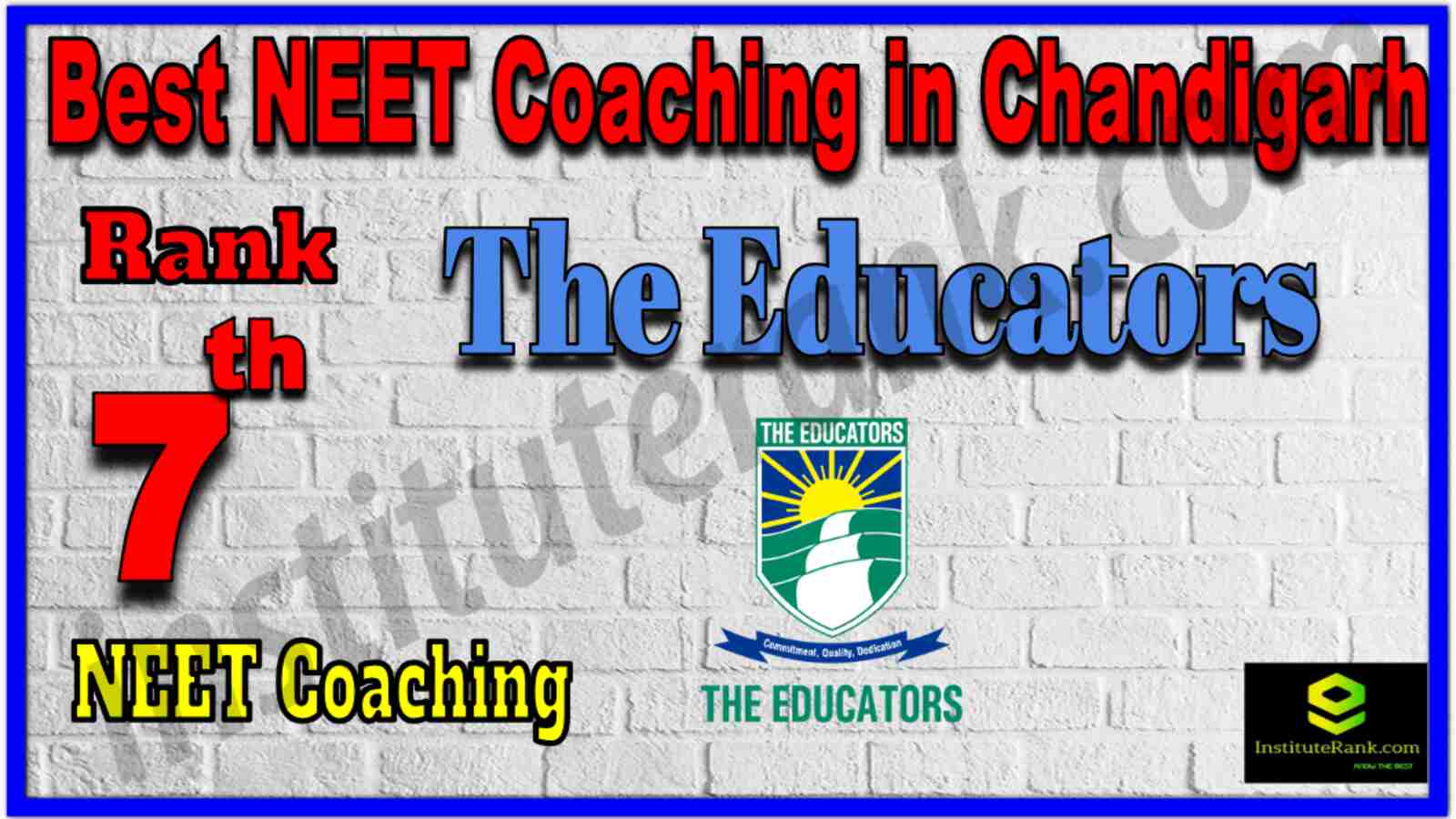 Rank 7 Best NEET Coaching in Chandigarh