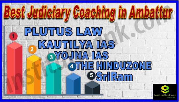 Best 10 Judiciary Services Coaching in Ambattur
