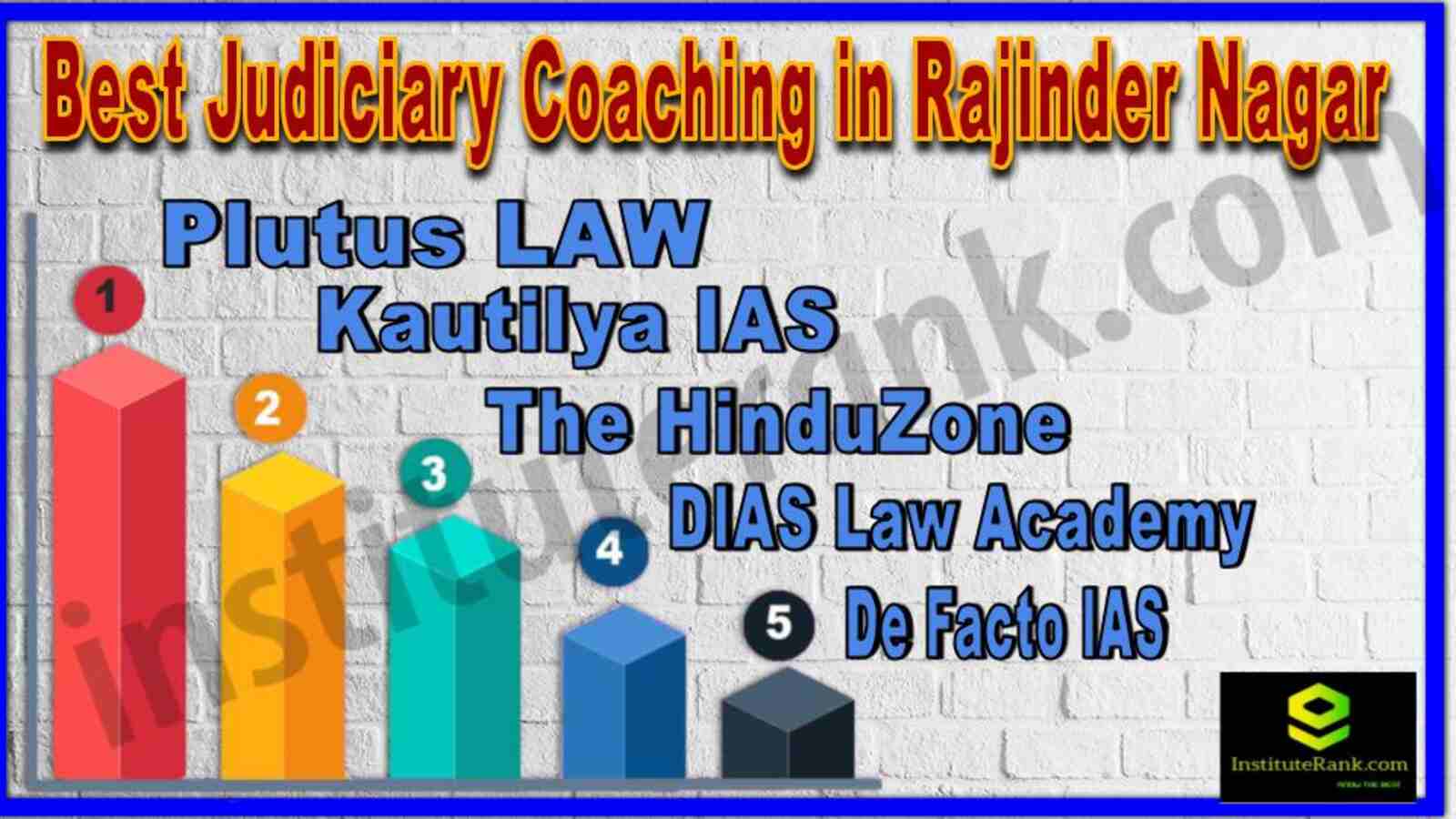 Best Judiciary Coaching in Rajinder Nagar