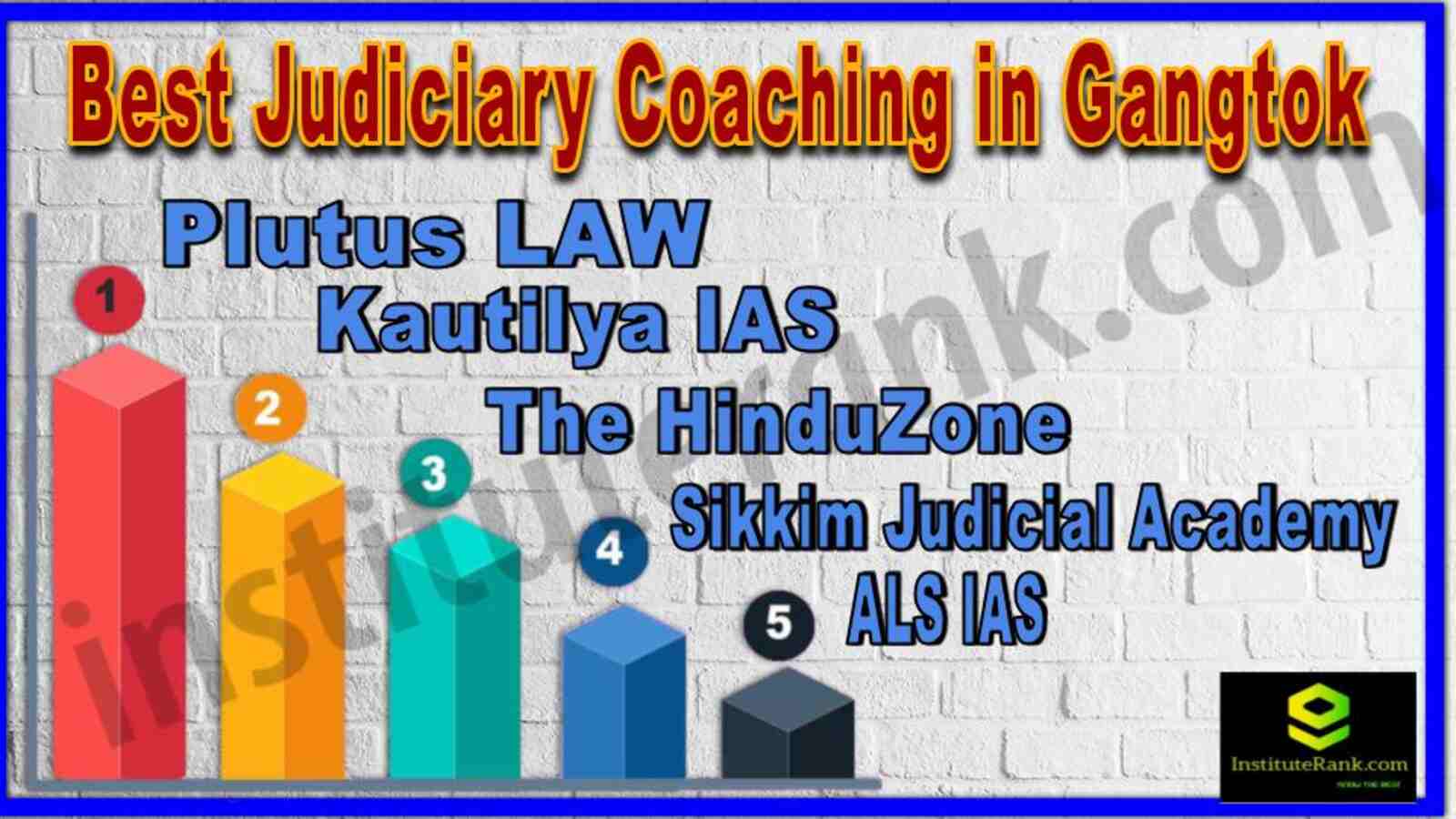 Best Judiciary coaching in Gangtok