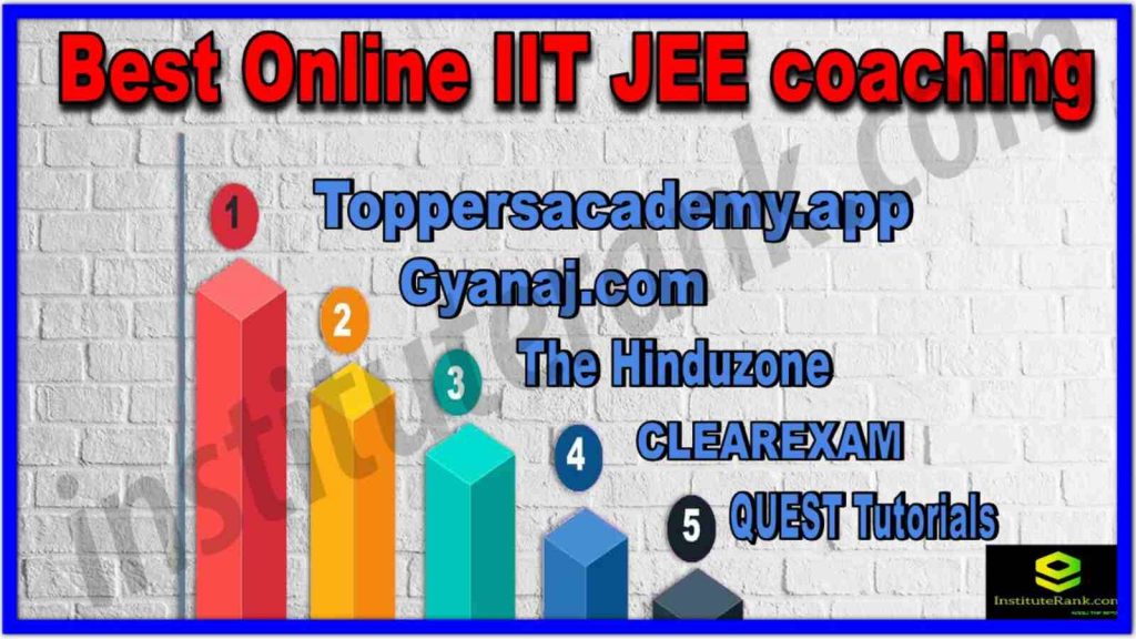 Best Online IIT JEE Coaching