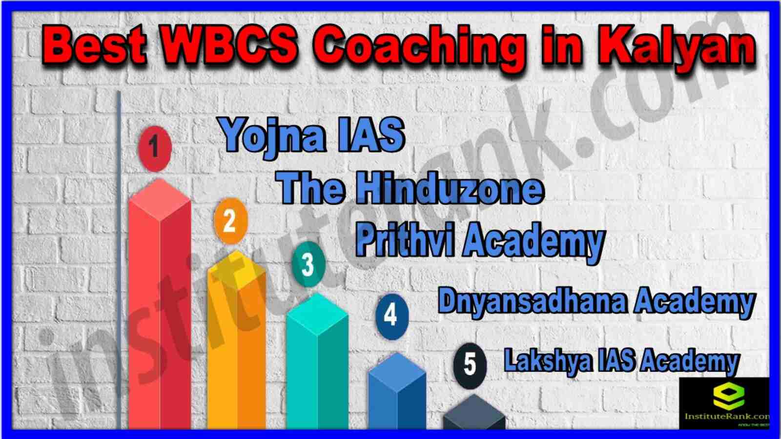 Best WBCS Coaching in Kalyan