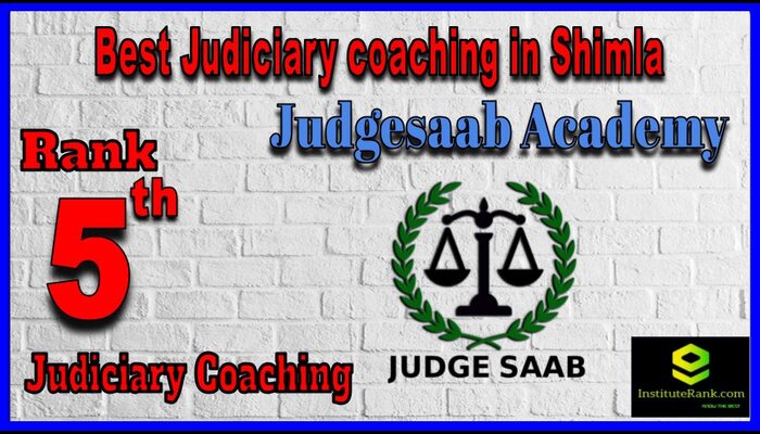 Judgesaab Academy Judiciary coaching in Shimla