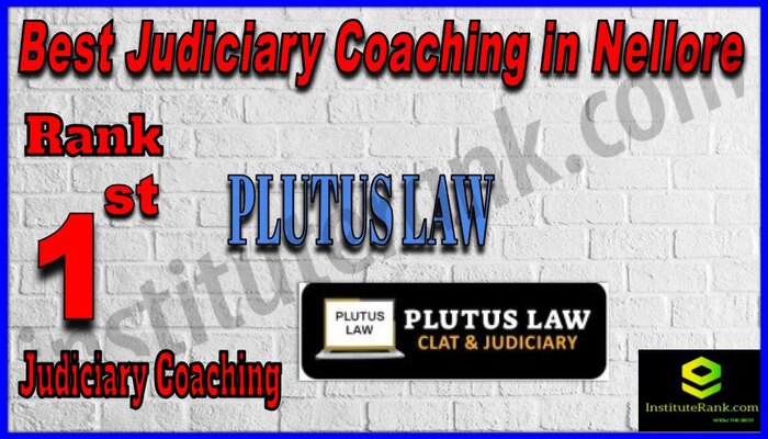 Rank 1. Plutus Law Best Judiciary Services Coaching in Nellore