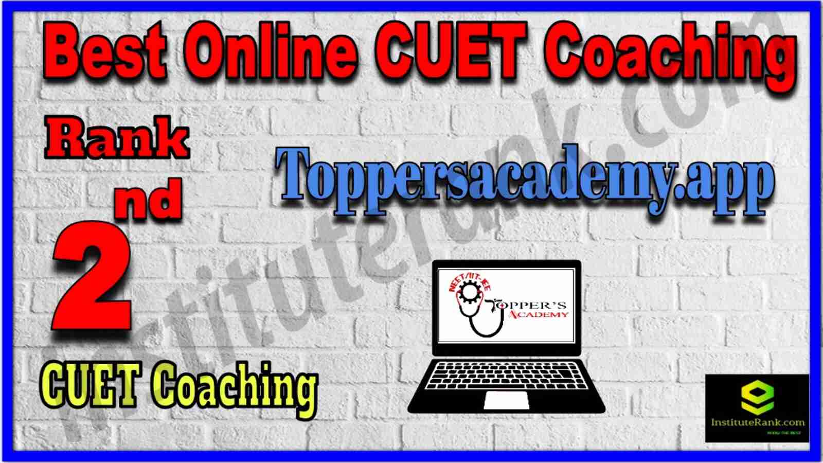 Rank 2 Best Online CUET Coaching