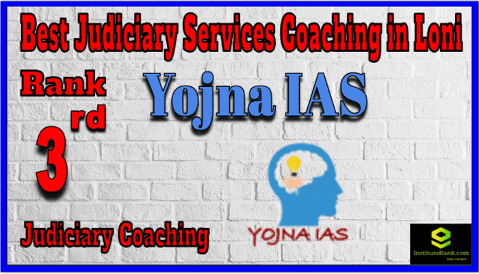 Rank 3. Yojna IAS Best Judiciary Services Coaching in Loni Rank 3. Yojna IAS Best Judiciary Services Coaching in Loni