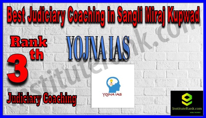 Rank 3. Yojna IAS Best Judiciary Services Coaching in Sangli Miraj Kupwad