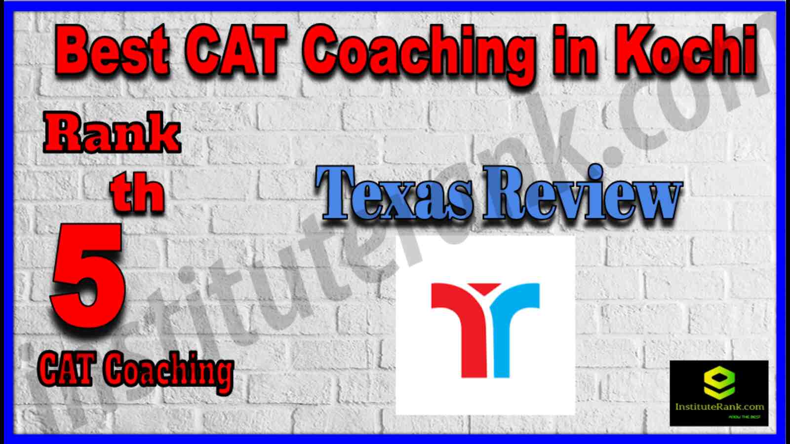 Rank 5 Best CAT Coaching in Kochi