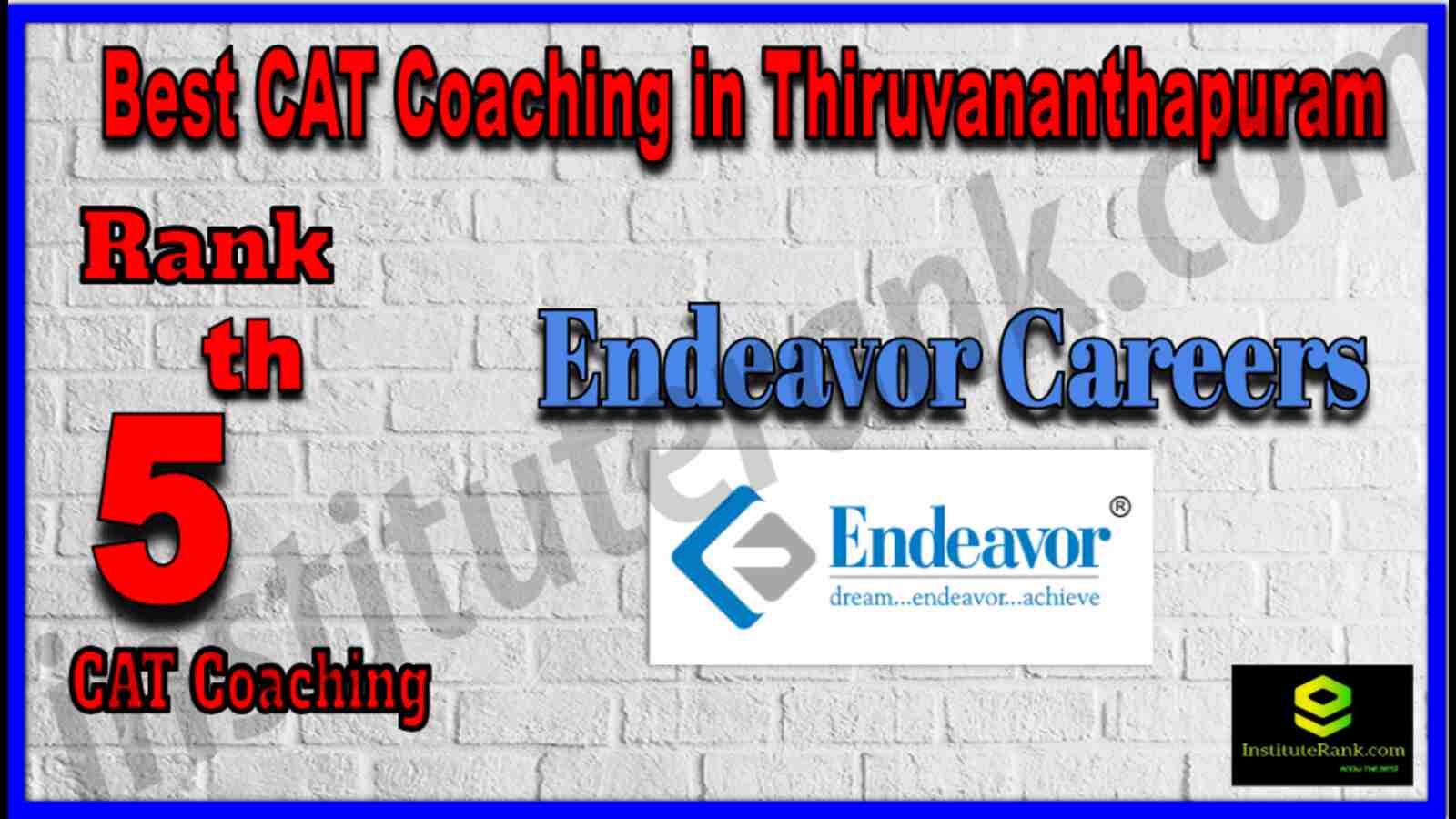 Rank 5 Best CAT Coaching in Thiruvananthapuram