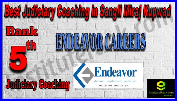 Rank 5. Endeavor Careers Top Judiciary Services Coaching in Sangli Miraj Kupwad