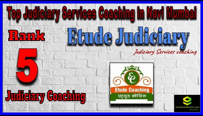 Rank 5. Etude Judiciary Top Best Judiciary Services Coaching in Navi Mumbai