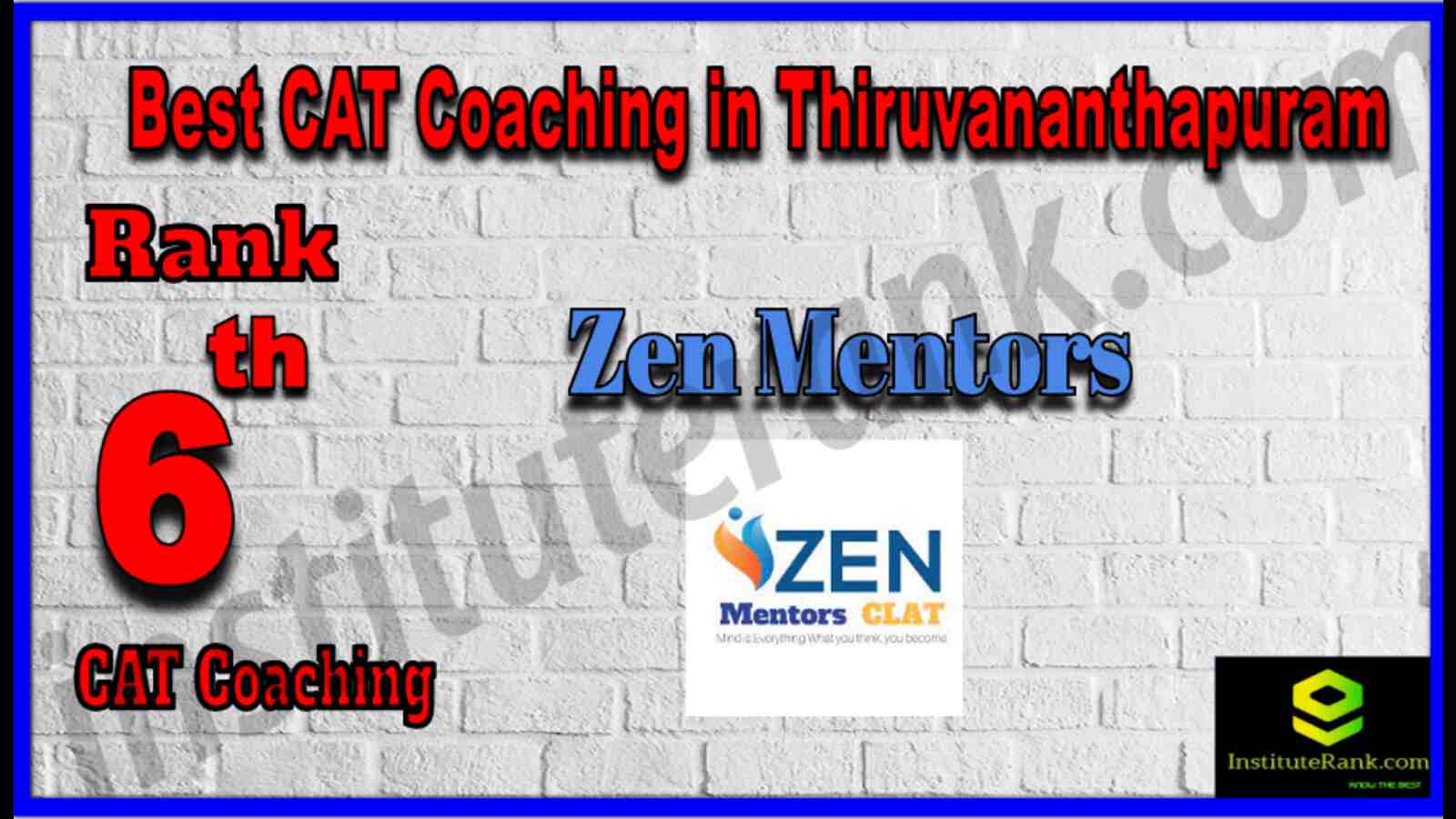 Rank 6 Best CAT Coaching in Thiruvananthapuram