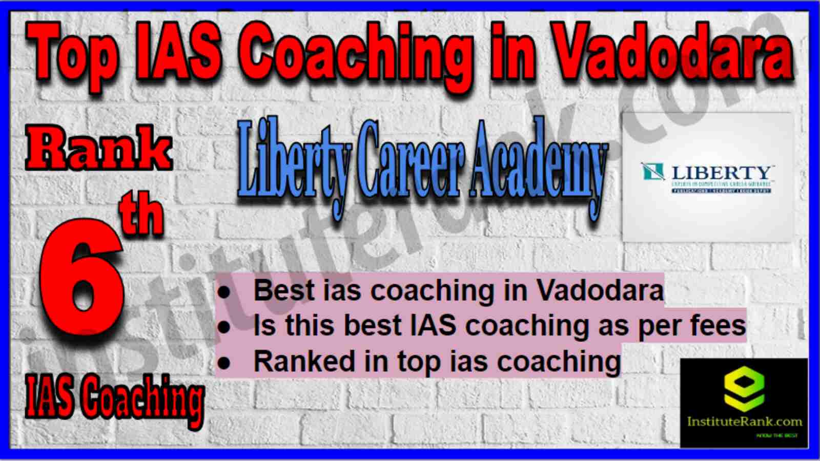 Rank 6 Best IAS Coaching in Vadodara