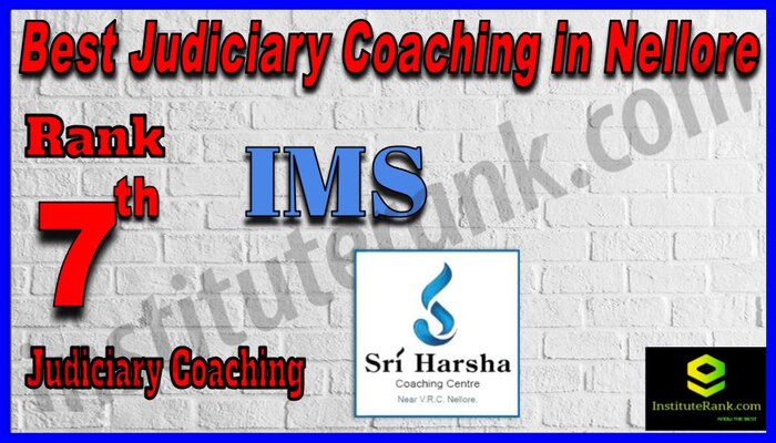 Rank 7. Sri Harsha Coaching CentreĀ Best Judiciary Services Coaching in Nellore