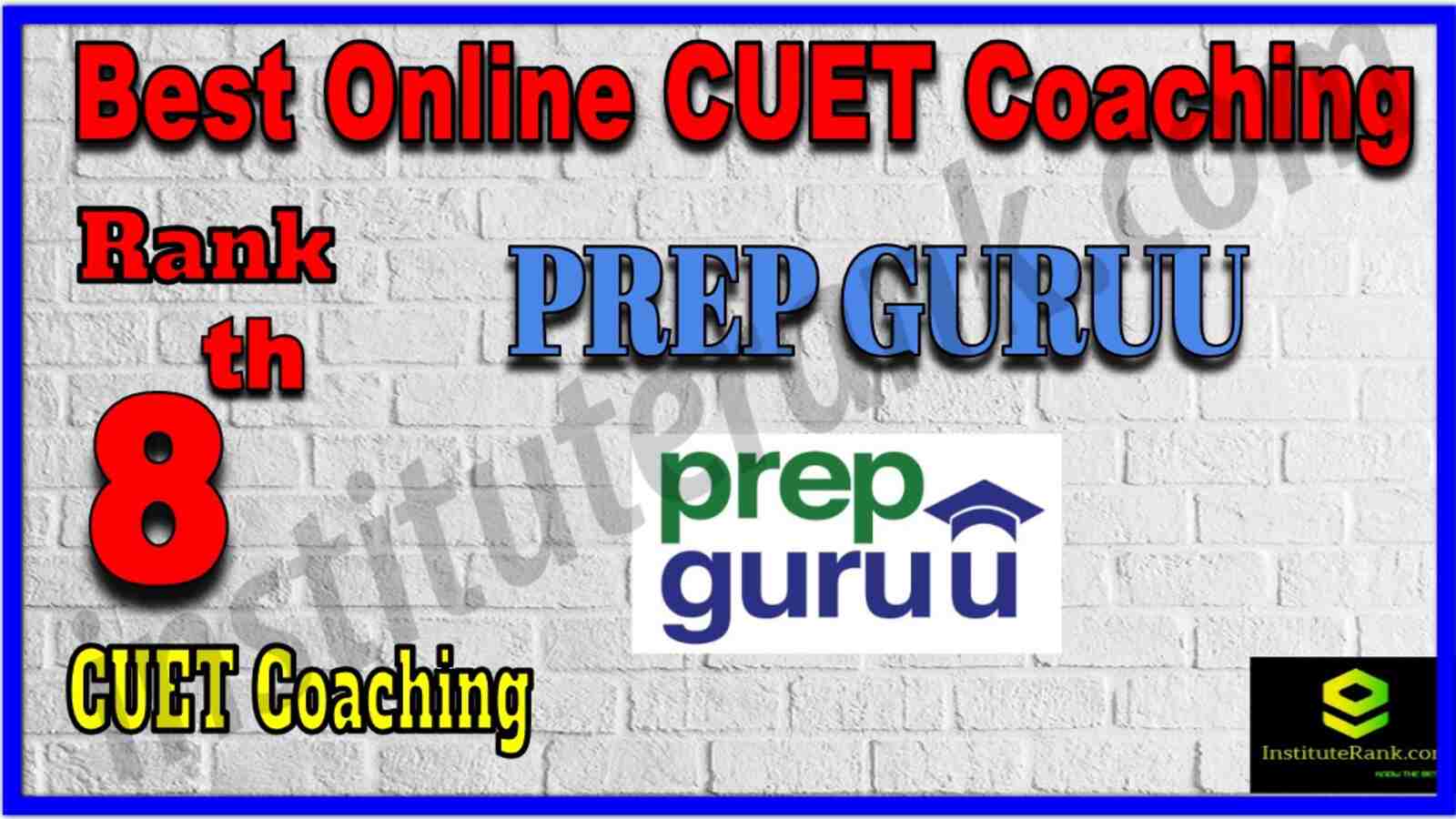Rank 8 Best Online CUET Coaching