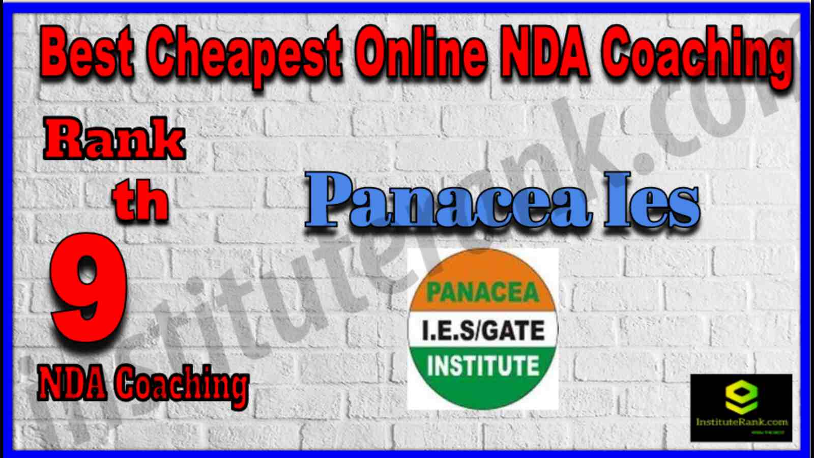 Rank 9 Best Cheapest Online NDA Coaching