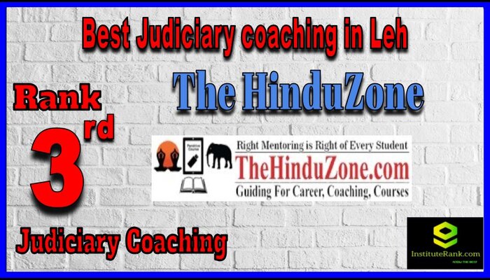 The HinduZone Judiciary Coaching in Leh