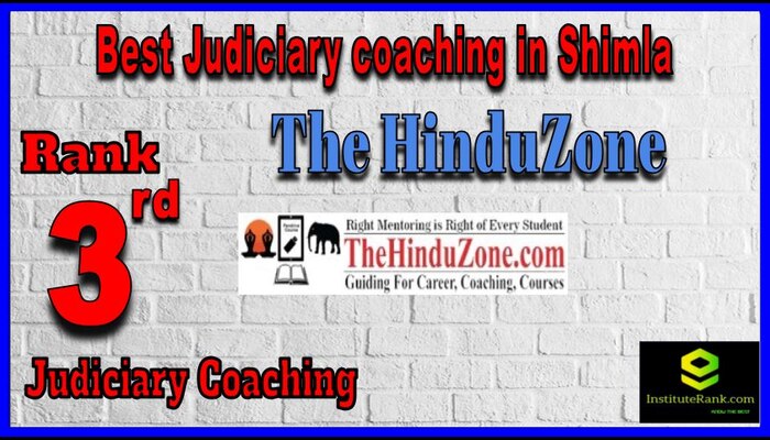 The HinduZone Judiciary coaching in Shimla