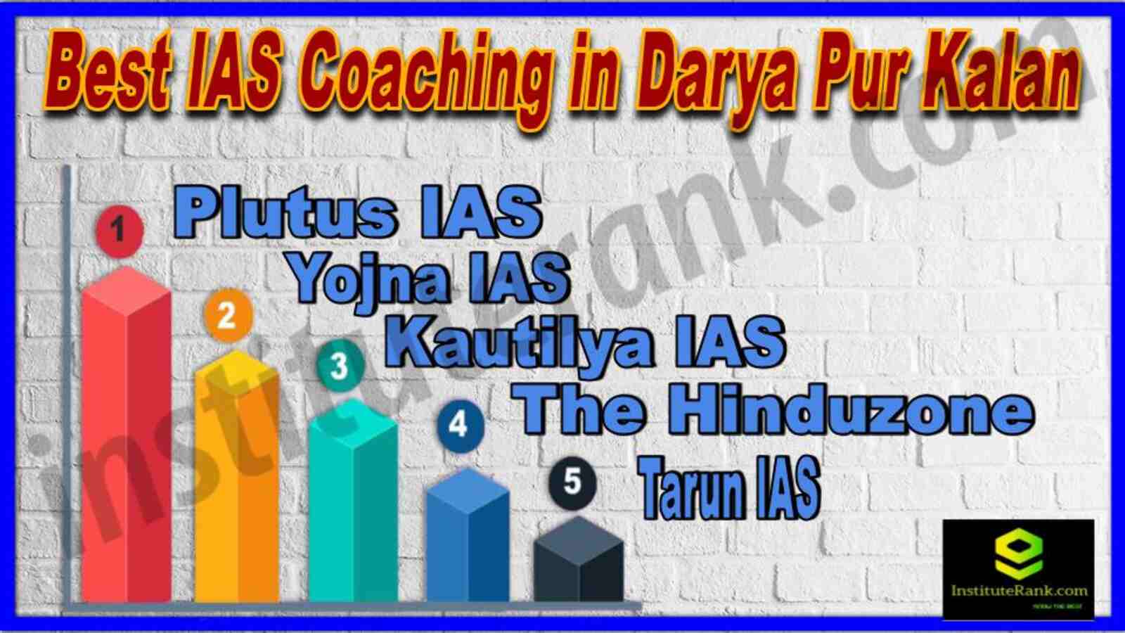 Top IAS Coaching in Darya Pur Kalan