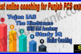 Top online coaching for Punjab PCS exam
