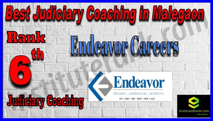 EndeavorĀ Rank 6. Careers Pvt. Ltd. Best Judiciary Services Coaching in Malegaon