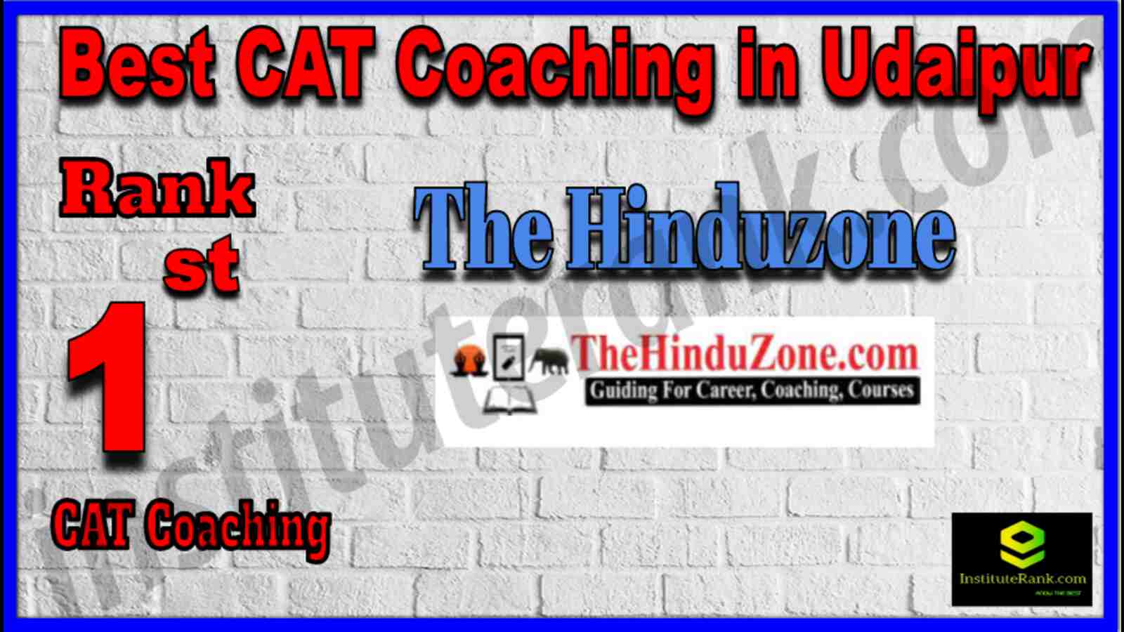 Rank 1 Best CAT Coaching in Udaipur