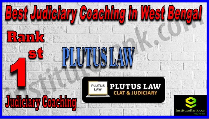 Rank 1. Plutus Law Best Judiciary Services Coaching in West Bengal